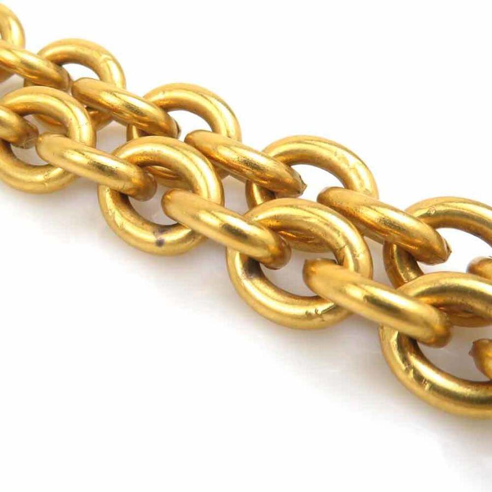 CHANEL Gold Logo Necklace - Picture 7 of 11